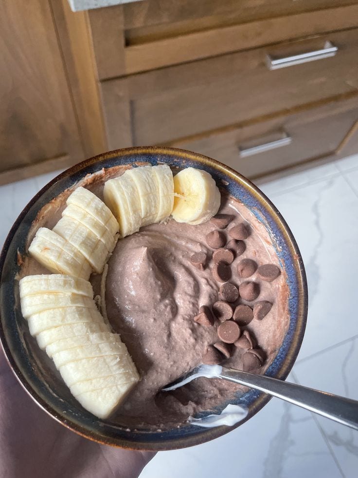Double Cacao Nice Cream, a recipe from Bloomplate 250