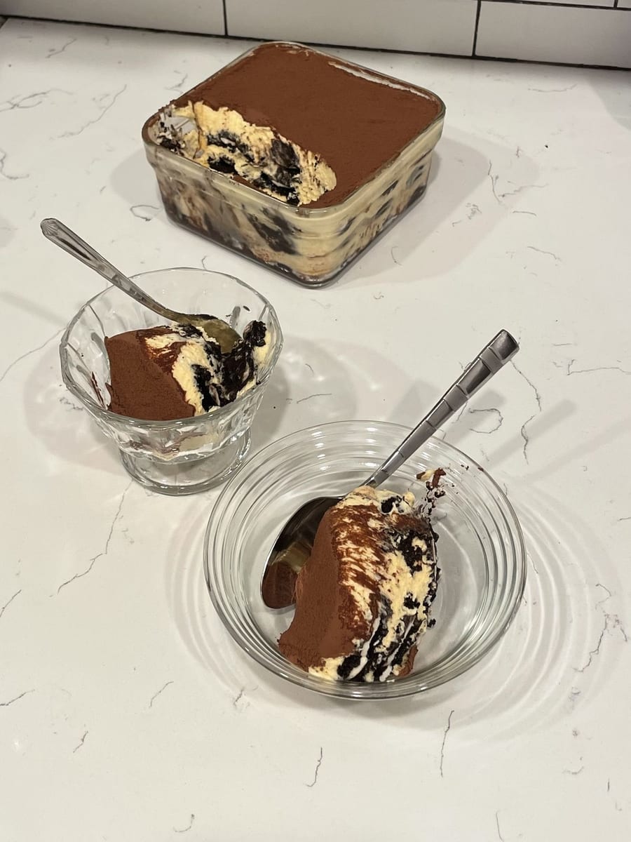 Tiramisu Yogurt Cups, a recipe from Bloomplate 250